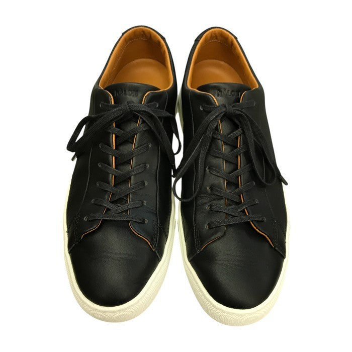 hALON アーロン 7EYE OXFORD スニーカー メンズ レザー オックスフォード ブラック 26.5cm 1331-699-9704-0965 中古 T1