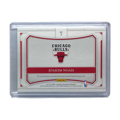 PANINI NBAカード NATIONAL TREASURES JOAKIM NOAH CHICAGO BULLS /99 #3 中古 IT2