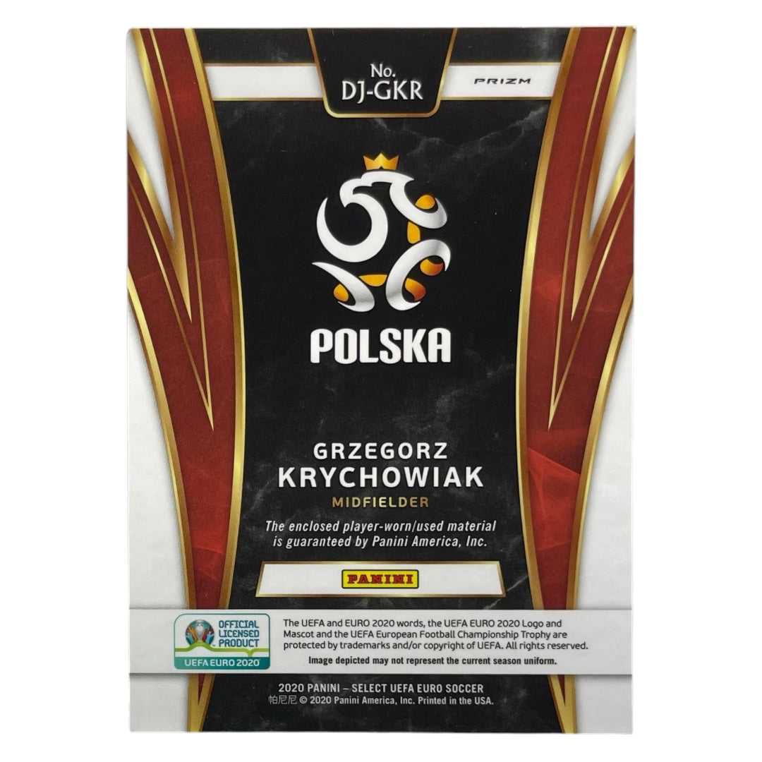 PANINI サッカーカード SELECT UEFA EURO PRIZM GRZEGORZ KRYCHOWIAK POLAND #DJ-GKR 中古 IT2