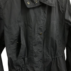 WOOLRICH ウールリッチ スプリングコート レディース 春 ナイロン ネイビー Sサイズ  WWOU0409 中古 M1