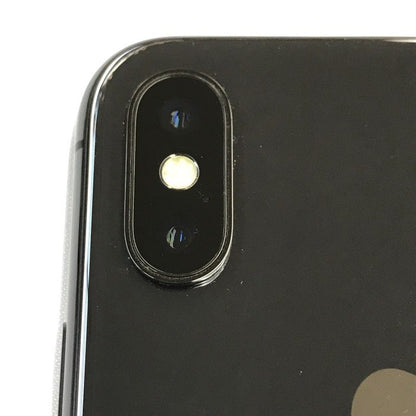 Apple iPhone X 256GB スマートフォン 4G SIMロック解除済み ワイヤレス充電 スペースグレイ MQC12J/A 中古 T1