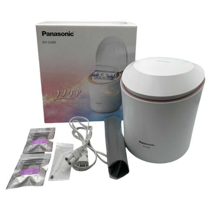 Panasonic パナソニック スチーマー ナノケア EH-SA99-P フェイススチーマー 美容家電 温スチーム 冷ミスト 中古 W４