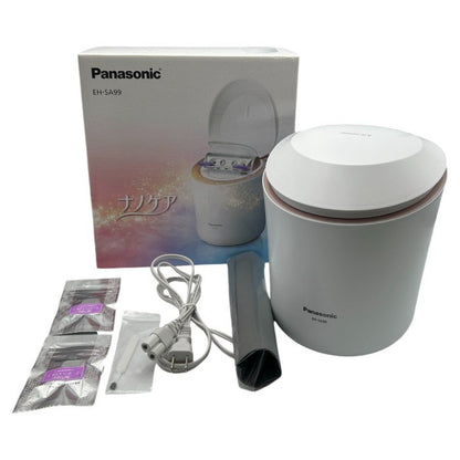 Panasonic パナソニック スチーマー ナノケア EH-SA99-P フェイススチーマー 美容家電 温スチーム 冷ミスト 中古 W４
