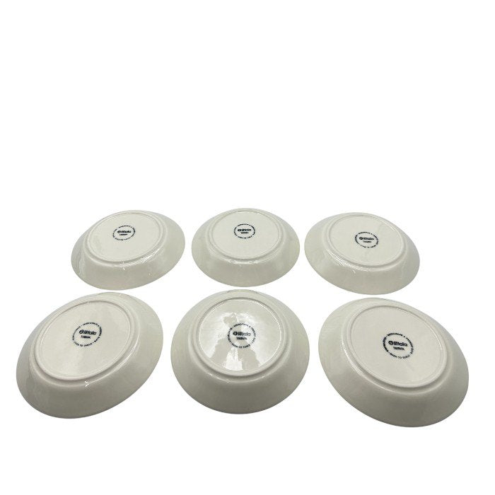 iittala イッタラ TEEMA ティーマ カップ＆ソーサー 6客 洋食器 シンプル  セット ホワイト 中古 Ｗ４