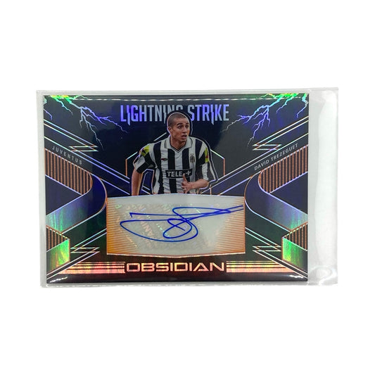 PANINI サッカーカード OBSIDIAN DAVID TREZEGUET JUVENTUS 09/50 #LS-DTR 中古 IT1