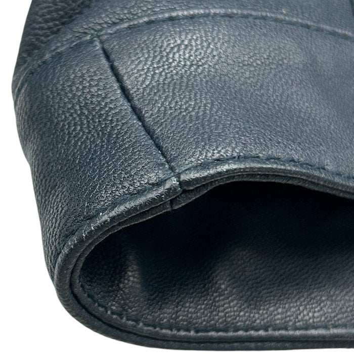 BEAUTY&YOUTH UNITED ARROWS シングルライダース ゴートレザージャケット メンズ M ビューティー＆ユース ユナイテッドアローズ 山羊革 ブラック 秋 アウター 中古 W４