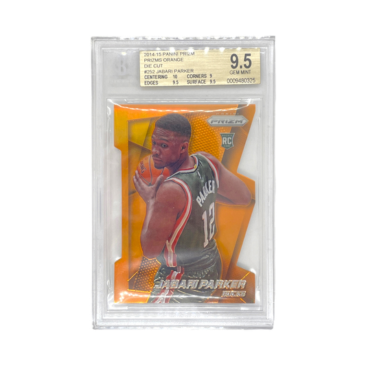 PANINI NBAカード PRIZM ORANGE DIE CUT JABARI PARKER 084/139 #252 中古 IT1