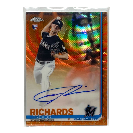 TOPPS MLBカード CHROME RICHARDS TREVOR MARLINS 08/25 #RA-TR 中古 IT2