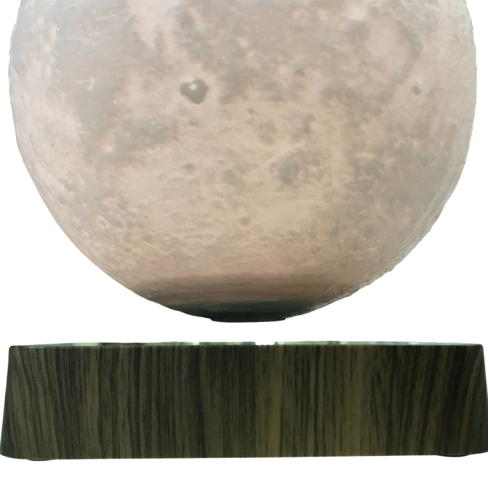 MOOCCI 浮遊 フローティング ムーンランプ ホワイト 磁気浮上 照明 ライト インテリア 間接照明 中古 T1