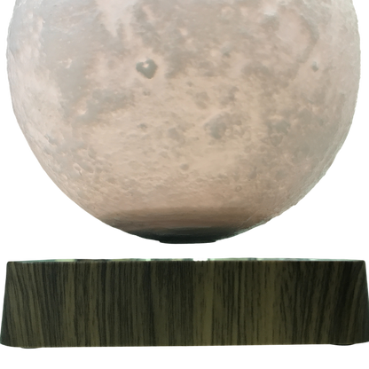 MOOCCI 浮遊 フローティング ムーンランプ ホワイト 磁気浮上 照明 ライト インテリア 間接照明 中古 T1