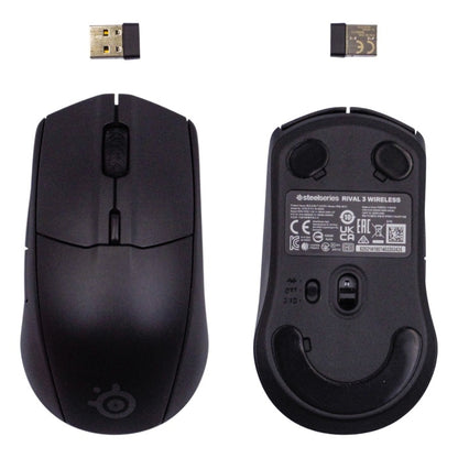 SteelSeries ゲーミングマウス 無線 ワイヤレス 2.4Ghz/Bluetooth対応 低遅延 Rival 3 Wireless 62521 中古 a1