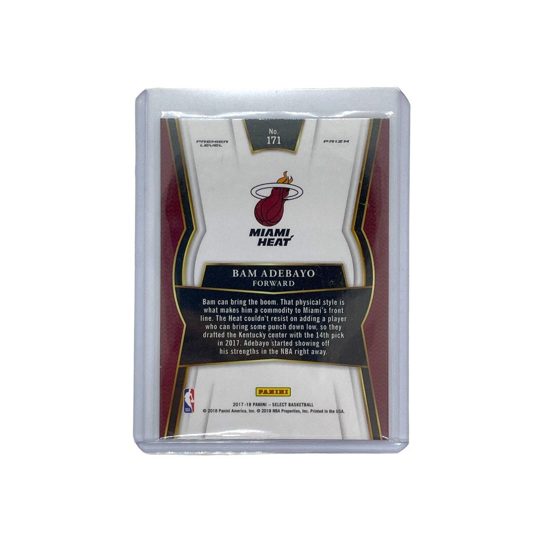 PANINI NBAカード SELECT PREMIER LEVEL PRIZM TRI-COLOR BAM ADEBAYO #171 中古 IT1