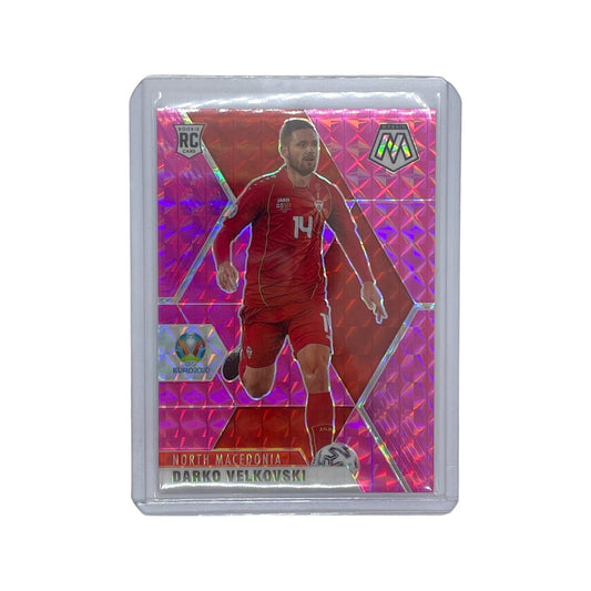 PANINI サッカーカード MOSAIC UEFA EURO PRIZM DARKO VELKOVSKI NORTH MACEDONIA 15/25 #59 中古 IT1