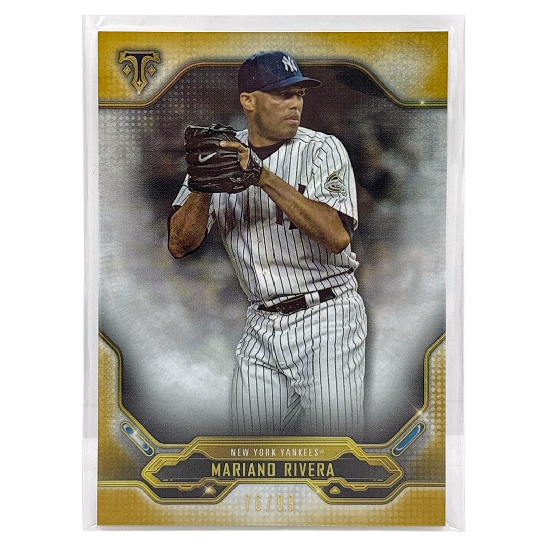 TOPPS MLBカード TRIPLE THREADS MARIANO RIVERA NEW YORK YANKEES /99 #60 中古 IT1