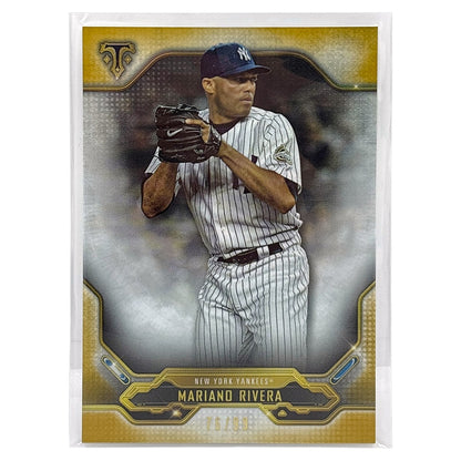 TOPPS MLBカード TRIPLE THREADS MARIANO RIVERA NEW YORK YANKEES /99 #60 中古 IT1