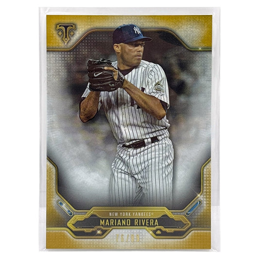 TOPPS MLBカード TRIPLE THREADS MARIANO RIVERA NEW YORK YANKEES /99 #60 中古 IT1