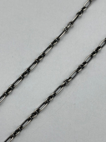 GEORG JENSEN ジョージジェンセン 2001年 ヘリテージ イヤーネックレス SV925 琥珀 中古 D4