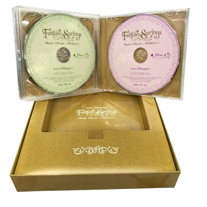 ファンタジースプリングス ミュージック・アルバム (デラックス)(限定盤)(4枚組) 中古 Y1
