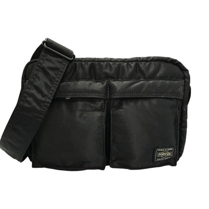 PORTER ポーター タンカー ショルダーバッグ(S) メンズ ナイロン 斜め掛け クリアポケット ブラック 622-06963 中古 T1