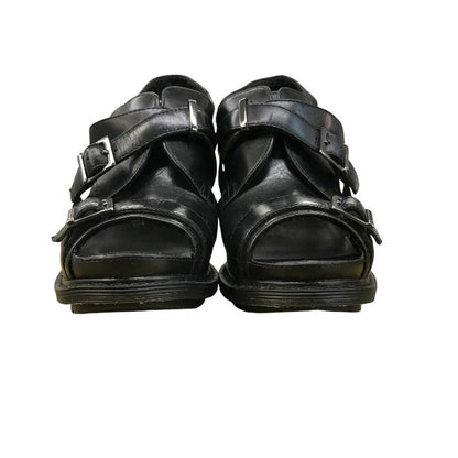 Dr.Martens ドクターマーチン ADITA サンダル レディース レザー ブラック UK3 22cm 中古 N1