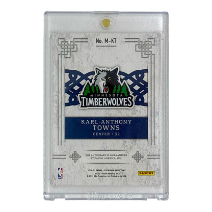 PANINI NBAカード EXCALIBUR KARL-ANTHONY TOWNS TIMBERWOLVES 010/149 #M-KT 中古 IT1