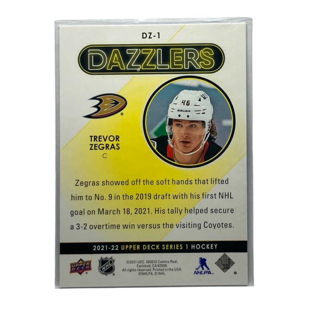 UPPER DECK NHLカード SERIES 1 TREVOR ZEGRAS DUCKS #DZ-1 中古 IT2