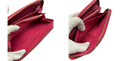 TORYBURCH トリーバーチ キルティング 長財布 ピンク ブランド 財布 レザー かわいい ラウンドファスナー 中古 W４