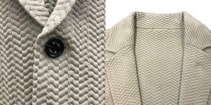 G.Stage ジャケット パンツ メンズ ニット セットアップ ヘリンボーン ジーステージ 秋 冬 中古 KW1