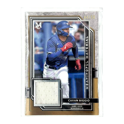 TOPPS MLBカード MUSEUM COLLECTION CAVAN BIGGIO TORONTO BLUE JAYS 44/50 #MMR-CBI 中古 IT1