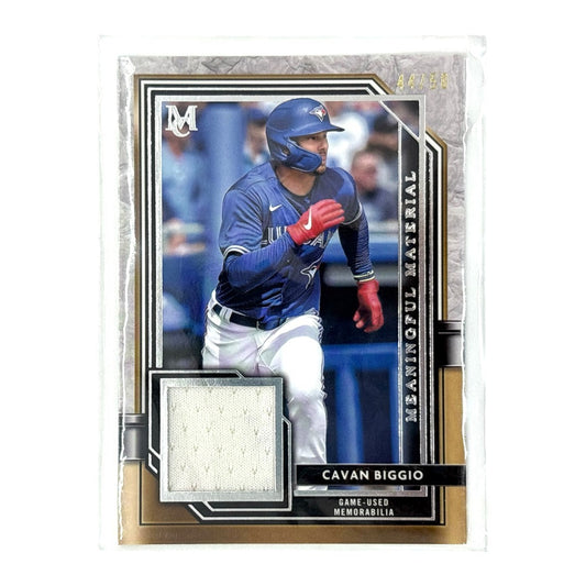 TOPPS MLBカード MUSEUM COLLECTION CAVAN BIGGIO TORONTO BLUE JAYS 44/50 #MMR-CBI 中古 IT1