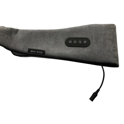 アテックス マッサージ器 首 肩 ネックマッサージャーコードレス グレー AX-HP121gr 医療機器認証番号：305AABZX00010000 中古 1