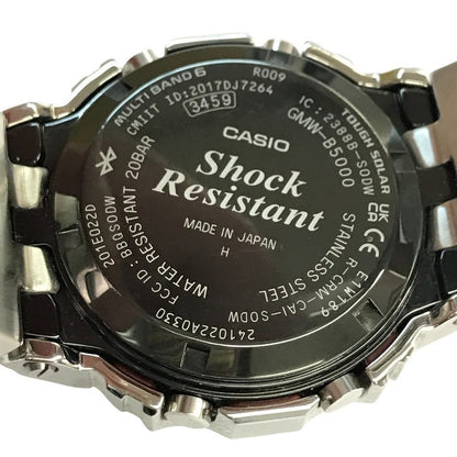 G-SHOCK FULL METAL 5000 SERIES 腕時計 メンズ デジタル タフソーラー 電波 Bluetooth スクエア GMW-B5000D-1JF 中古 T1