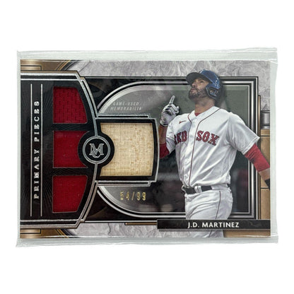 TOPPS MLBカード MUSEUM COLLECTION J.D. MARTINEZ BOSTON RED SOX 54/99 #SPQR-JM 中古 IT1