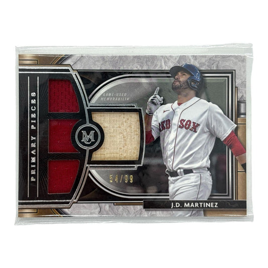 TOPPS MLBカード MUSEUM COLLECTION J.D. MARTINEZ BOSTON RED SOX 54/99 #SPQR-JM 中古 IT1
