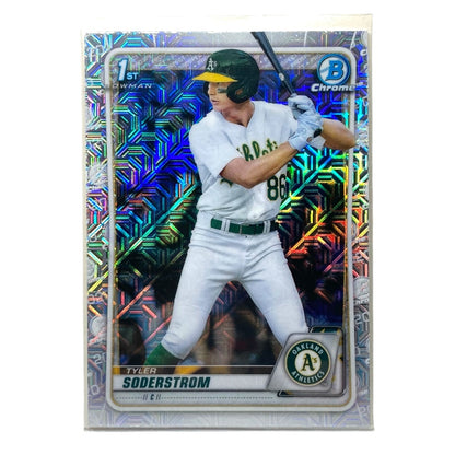 TOPPS MLBカード BOWMAN CHROME 1st TYLER SODERSTROM ATHLETICS #BD-119 中古 IT2