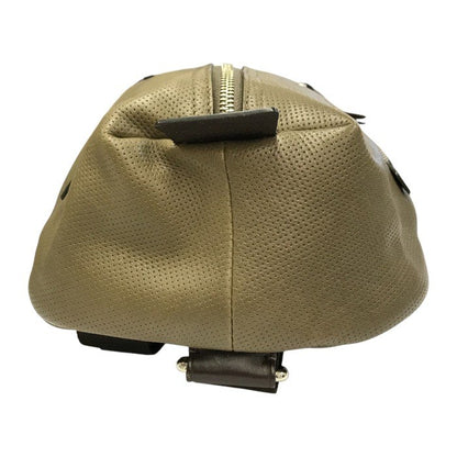 COACH コーチ トンプソン ボディバッグ メンズ パンチング レザー スリングバッグ カーキ 70716 中古 T1