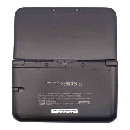 任天堂 ニンテンドー3DS LL ホワイト SPR-001(JPN) ブラック 中古 a1