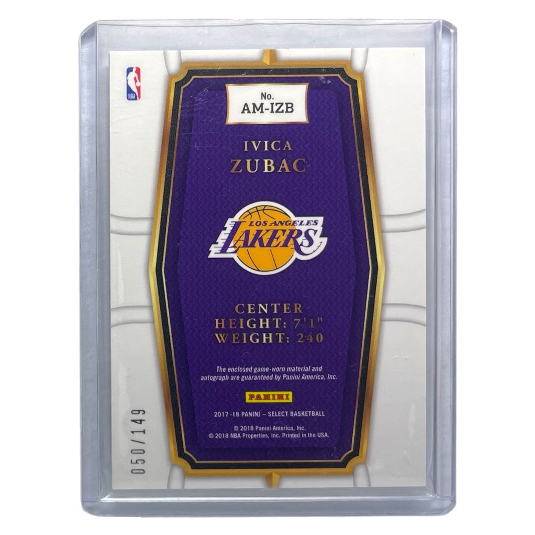PANINI NBAカード SELECT IVICA ZUBAC LOS ANGELES LAKERS /149 #AM-IZB 中古 IT2
