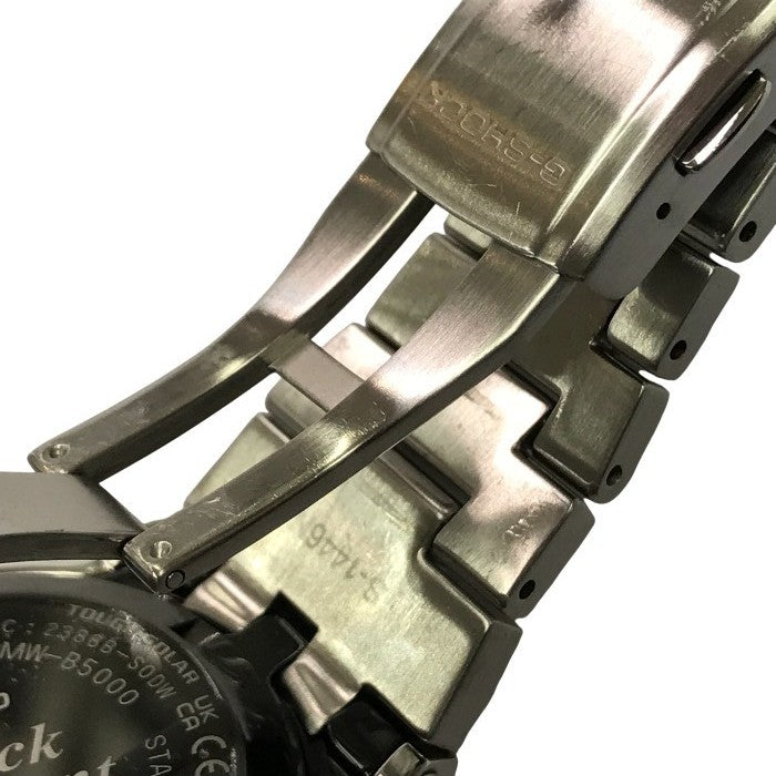 G-SHOCK FULL METAL 5000 SERIES 腕時計 メンズ デジタル タフソーラー 電波 Bluetooth スクエア GMW-B5000D-1JF 中古 T1