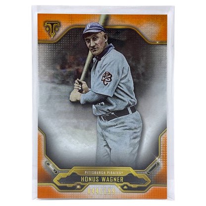 TOPPS MLBカード TRIPLE THREADS HONUS WAGNER PITTSBURGH PIRATES /199 #74 中古 IT1