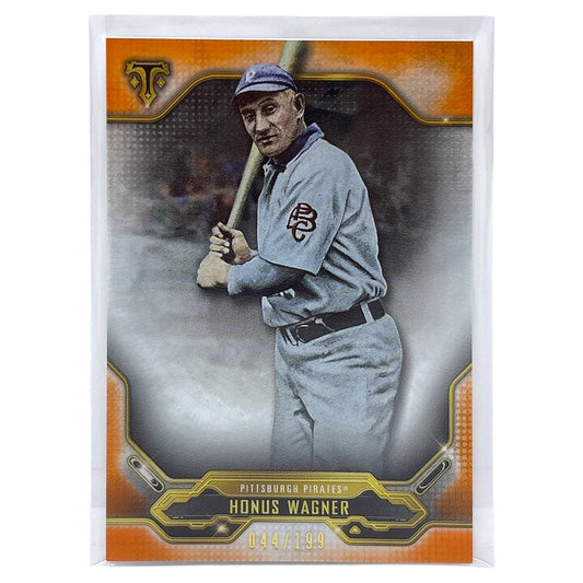 TOPPS MLBカード TRIPLE THREADS HONUS WAGNER PITTSBURGH PIRATES /199 #74 中古 IT1