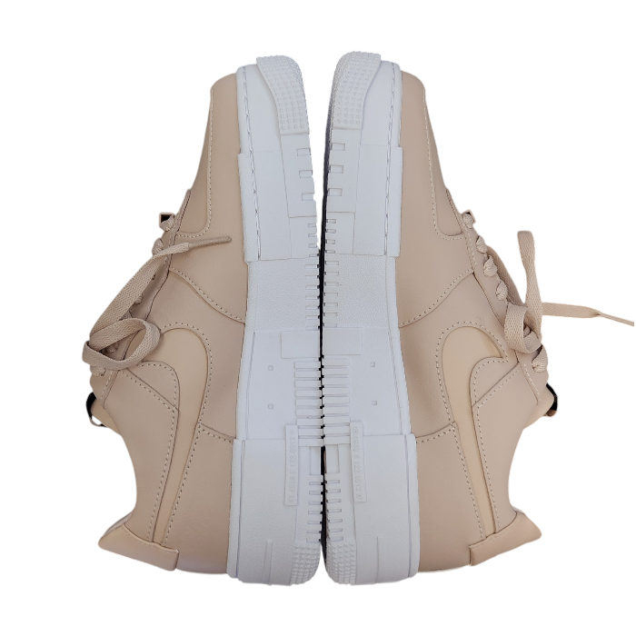 NIKE ナイキ AIR FORCE 1 エアフォースワン ピクセル スニーカー レディース ストリート 定番 ローカット パーティクルベージュ 25.5cm CK6649-200 中古 T1