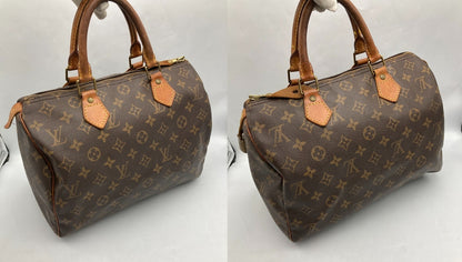 LOUIS VUITTON ルイヴィトン モノグラム スピーディー30 ハンドバッグ M41526 中古 D4