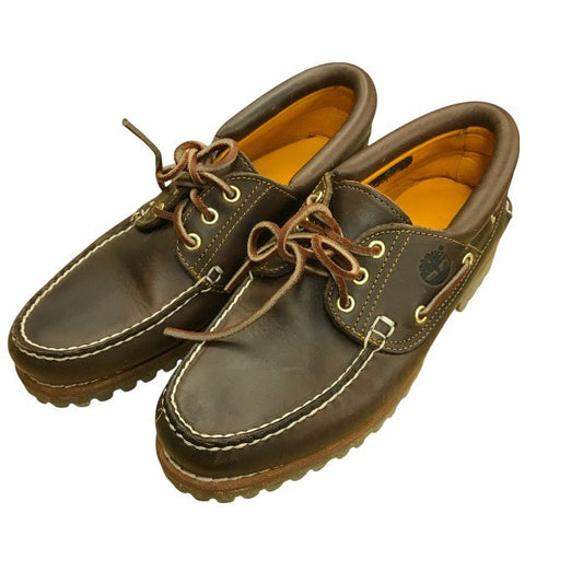 Timberland ティンバーランド モカシンシューズ メンズ オールシーズン レザー ブラウン 7.5W 30003 中古 N1