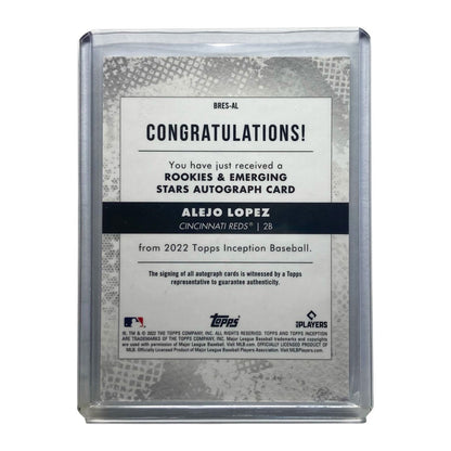 TOPPS MLBカード INCEPTION ALEJO LOPEZ REDS 044/125 #BRES-AL 中古 IT2
