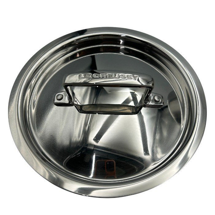 LE CREUSET ル・クルーゼ 1.9L16cm 片手鍋 蓋付 キッチンツール ソースパン 調理器具 中古 W４