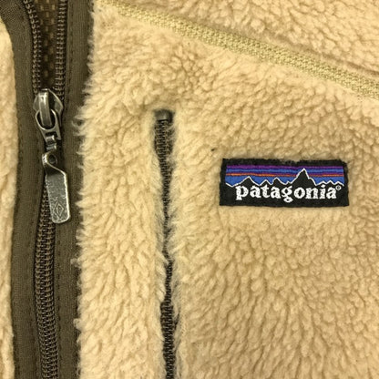 patagonia パタゴニア フリースベスト メンズ クラシックレトロX シンプル 単色 ベージュ XSサイズ 23045F6 中古 T1