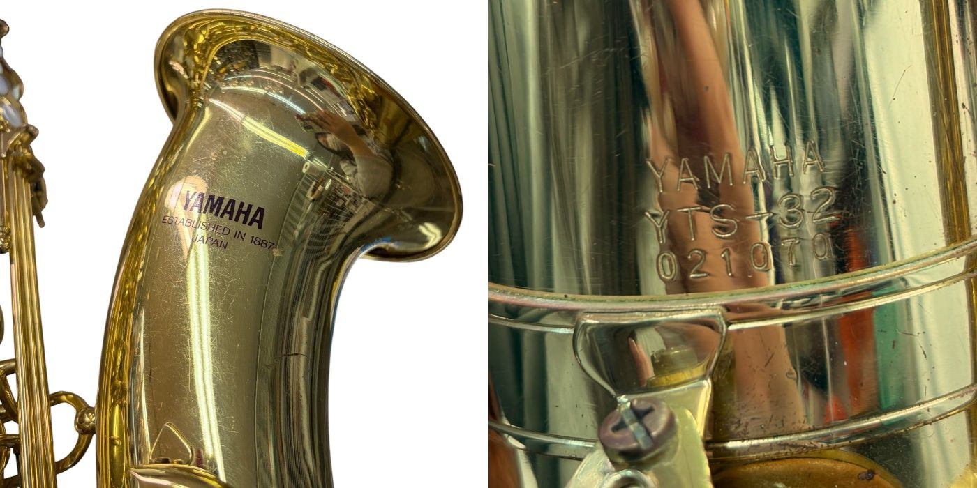 ジャンク品 YAMAHA ヤマハ テナー サックス YTS-32 楽器 管楽器 サクソフォン ゴールド 中古 W1