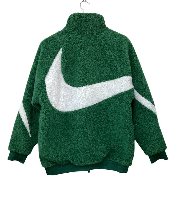 NIKE ナイキ ビッグスウッシュ リバーシブル ボアジャケット BQ6546-341 サイズM 中古 D4
