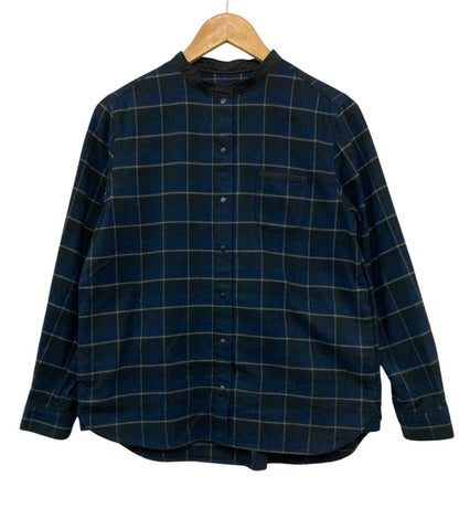 human woman ヒューマンウーマン 起毛チェックブラウス 077-3210101 サイズM 中古 D4